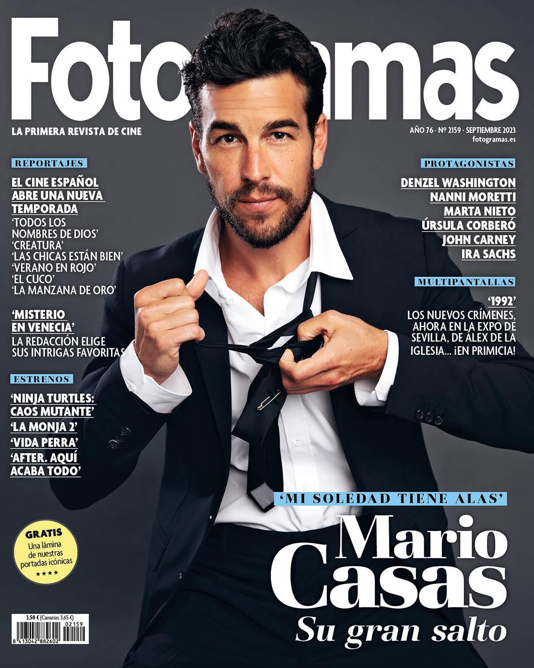 FOTOGRAMAS magazine cover Issue 2159  September 2023