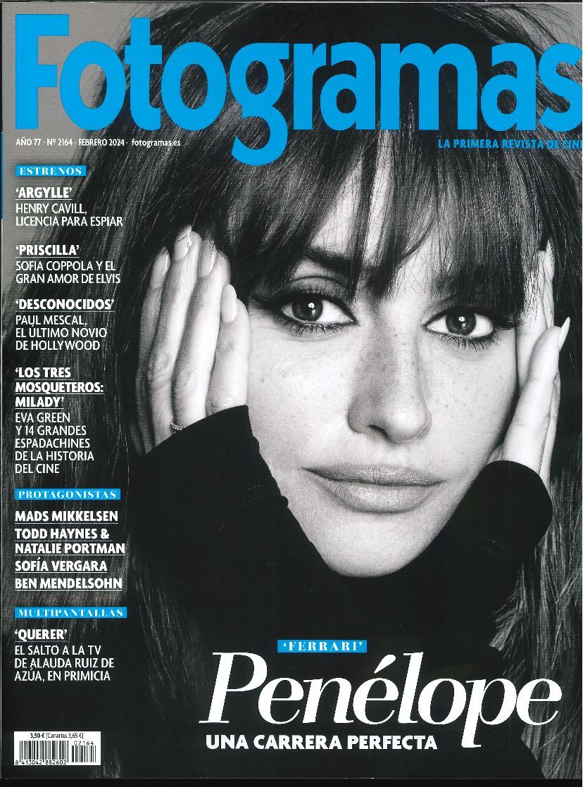 FOTOGRAMAS magazine cover Issue 2164  February 2024