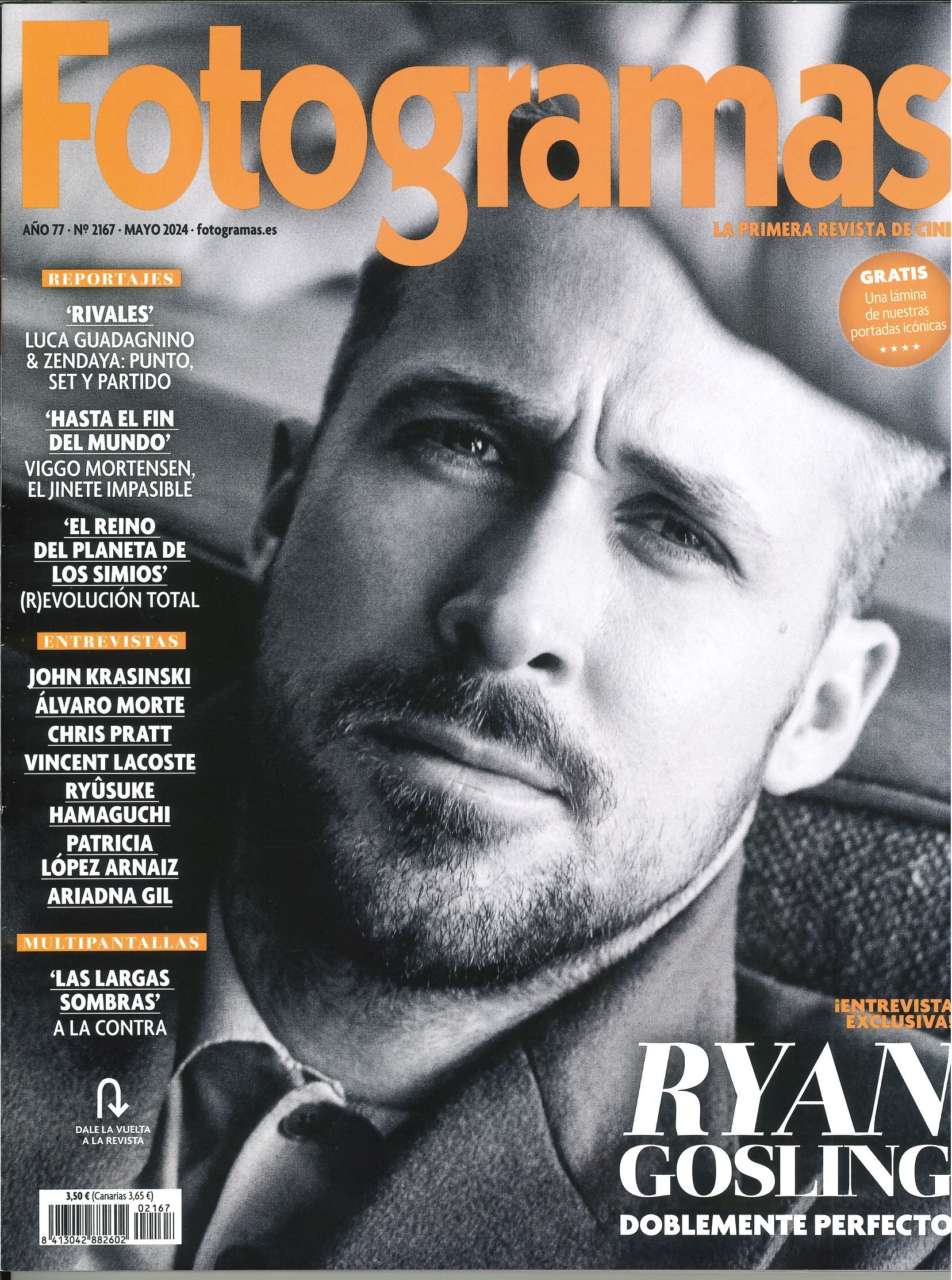 FOTOGRAMAS magazine cover Issue 2167  May 2024