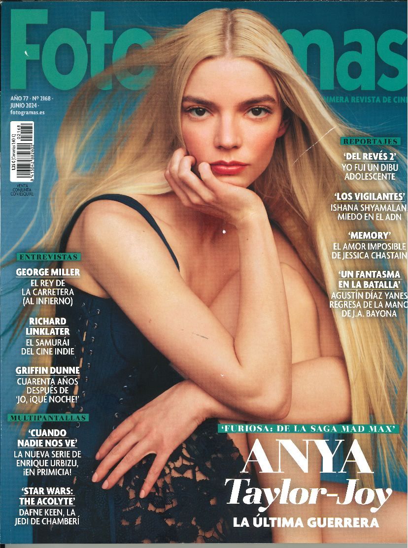 FOTOGRAMAS magazine cover Issue 2168  June 2024