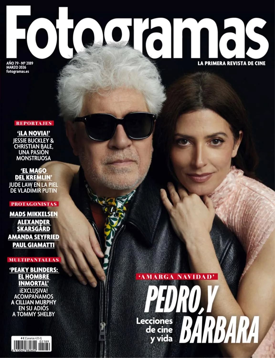 FOTOGRAMAS magazine cover Issue 2189  March 2026