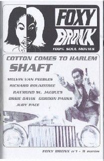 FOXY BRONX magazine side cover Issue 1  