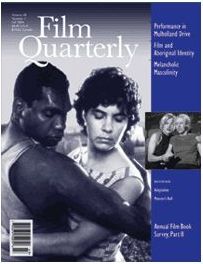 FILM QUARTERLY magazine side cover  Vol 58 # 1 Fall/September/October/November 2004
