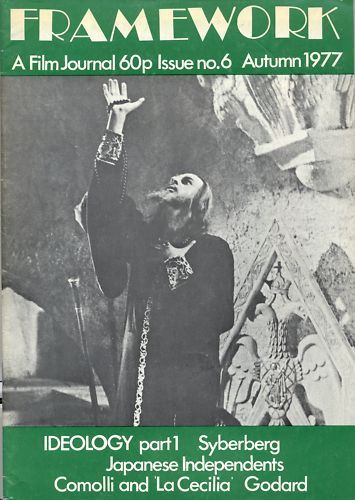FRAMEWORK magazine cover Issue 6 Autumn/September 1977
