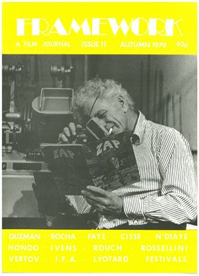 FRAMEWORK magazine cover Issue 11 Autumn/September 1979