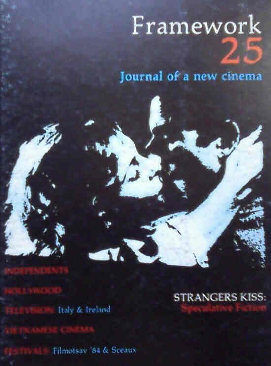 FRAMEWORK magazine cover Issue 25 Autumn/September 1984
