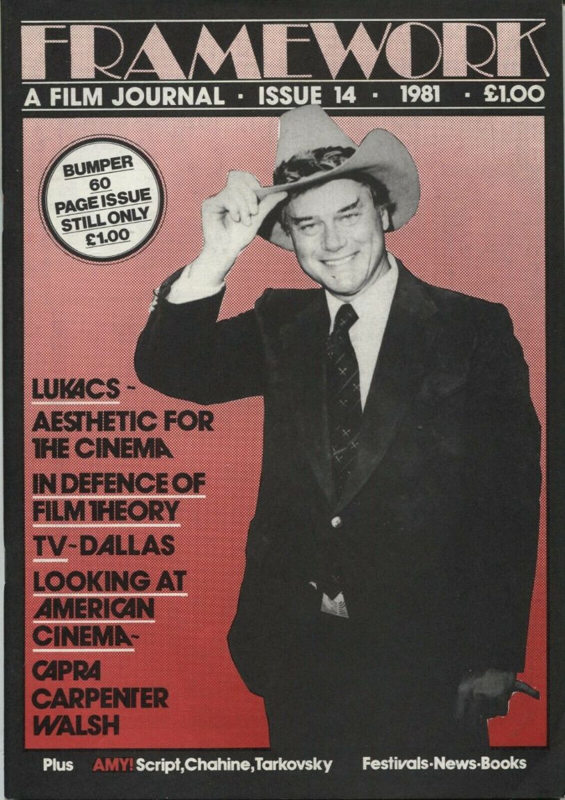 FRAMEWORK magazine cover Issue 14 Spring 1981