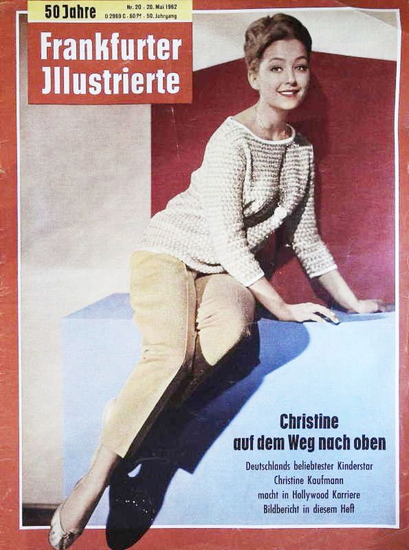 FRANKFURTER ILLUSTRIERTE magazine side cover Issue 20 20 May 1962