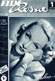 FILM REVUE magazine cover Issue 1  1947