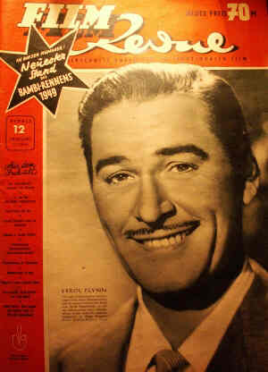 FILM REVUE magazine cover Issue 12  1949