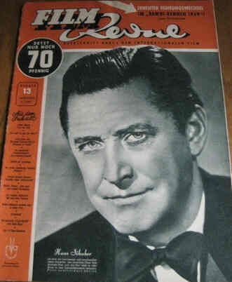 FILM REVUE magazine cover Issue 13  1949