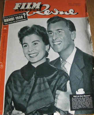 FILM REVUE magazine cover Issue 23  1950