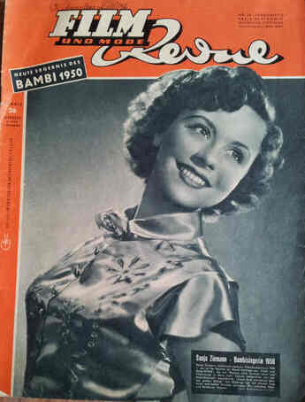 FILM REVUE magazine cover Issue 26  1950
