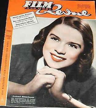FILM REVUE magazine cover Issue 1  1953