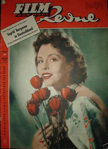 FILM REVUE magazine cover Issue 14  1953