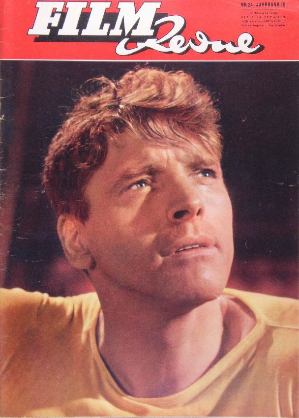 FILM REVUE magazine cover Issue 24  1956