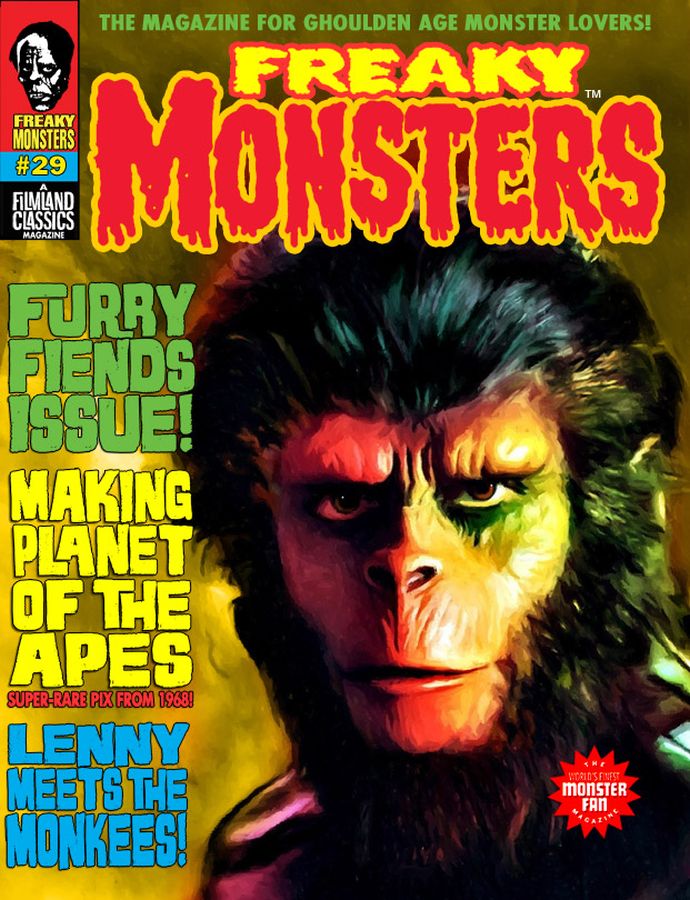 FREAKY MONSTERS magazine cover Issue 29   2018