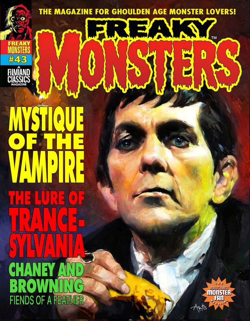 FREAKY MONSTERS magazine cover Issue 43   2025