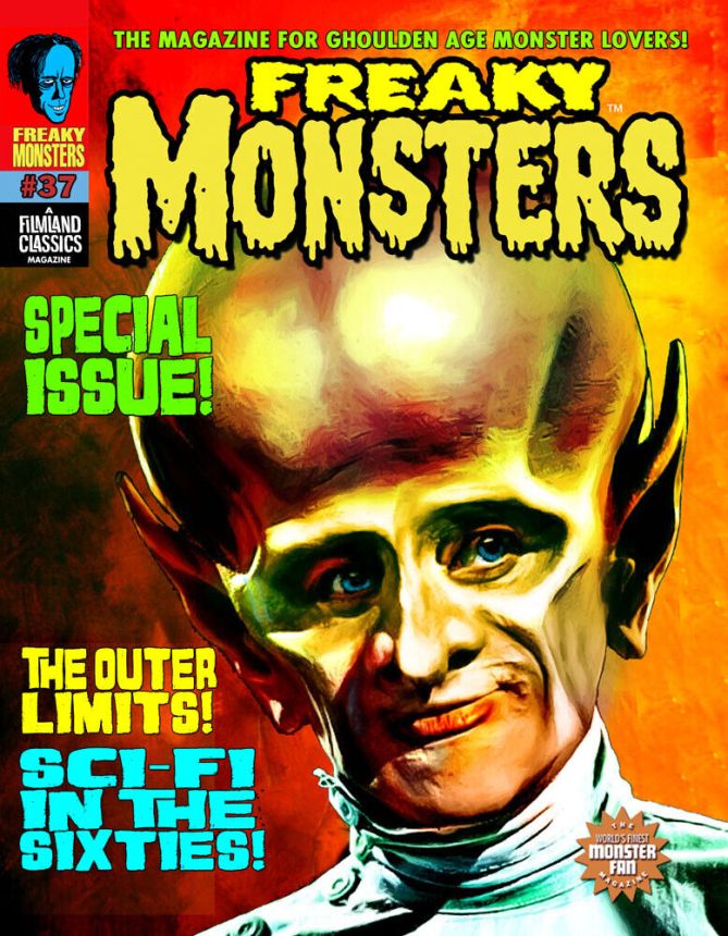 FREAKY MONSTERS magazine cover Issue 37  September 2023