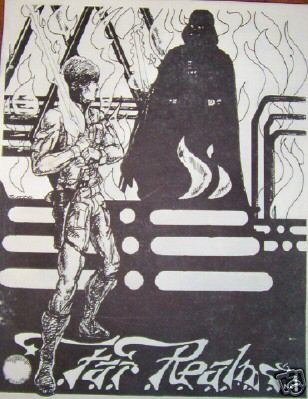 FAR REALMS magazine side cover Issue 1  1981