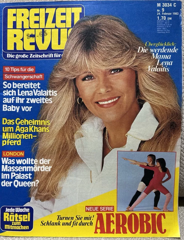 FREIZEIT REVUE magazine side cover Issue 9 24 February 1983