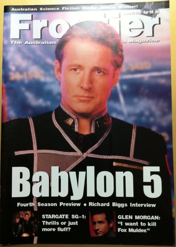 FRONTIER magazine cover Issue 10 February/March/April 1998