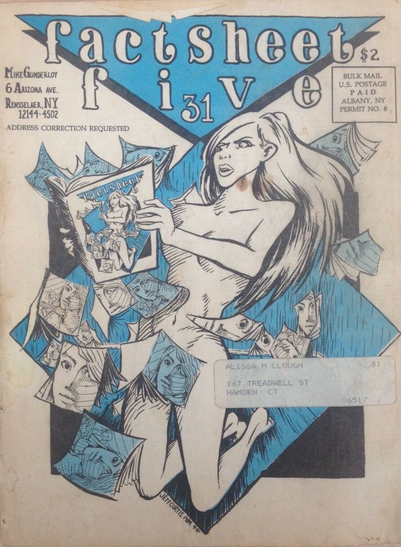 FACTSHEET 5 magazine cover Issue 31   1989