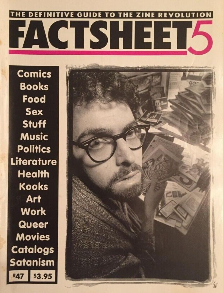FACTSHEET 5 magazine cover Issue 47   1993