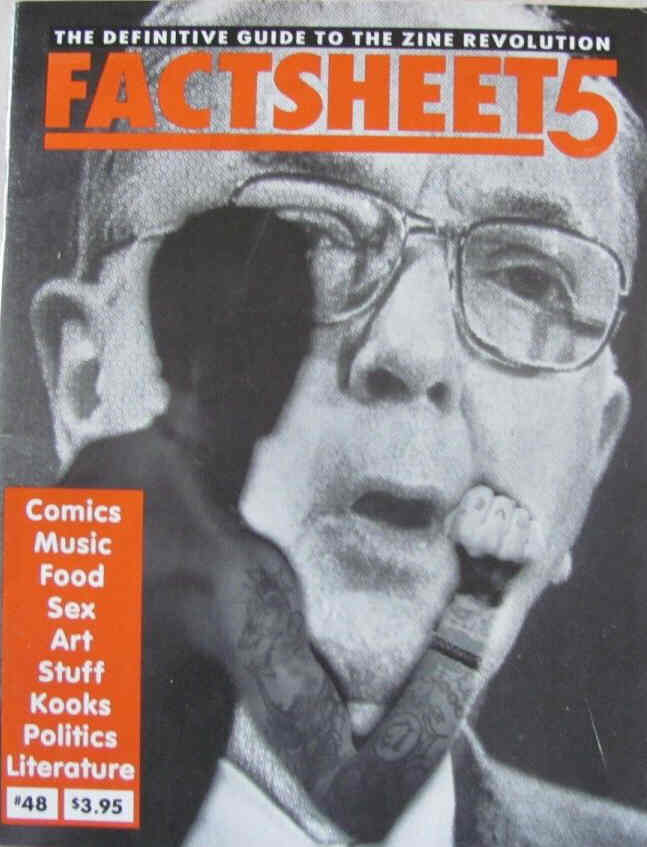 FACTSHEET 5 magazine cover Issue 48 July 1993