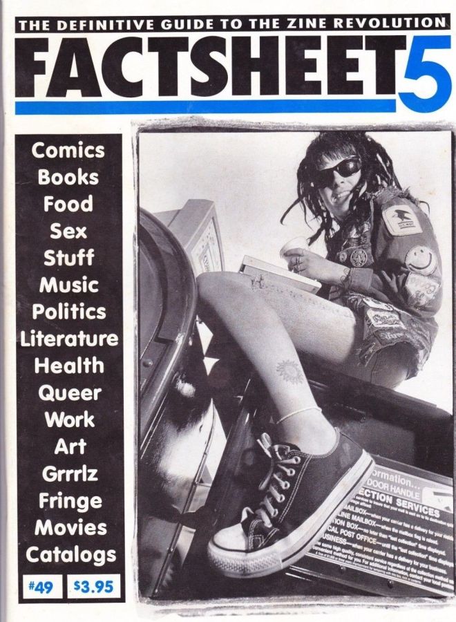 FACTSHEET 5 magazine cover Issue 49 October 1993