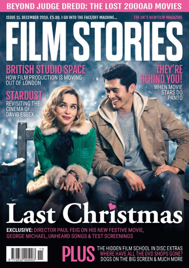 FILM STORIES (UK) magazine side cover Issue 11  December 2019