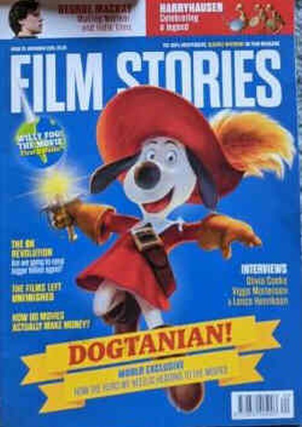 FILM STORIES (UK) magazine cover Issue 20  November 2020