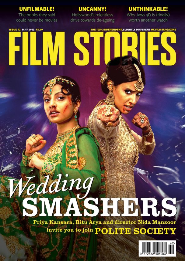FILM STORIES (UK) magazine side cover Issue 42  May 2023