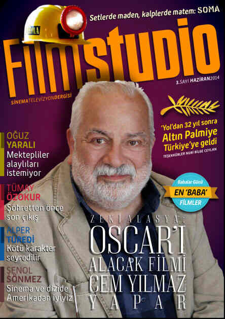 FILMSTUDIO (TURKEY) magazine side cover June 2014