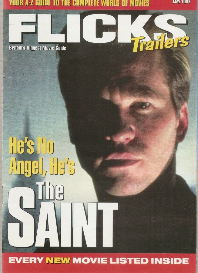 FLICKS TRAILERS magazine cover  May 1997