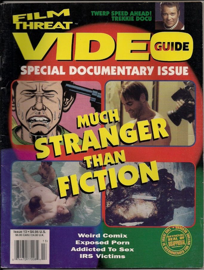 FILM THREAT VIDEO GUIDE magazine cover Issue 13  1995