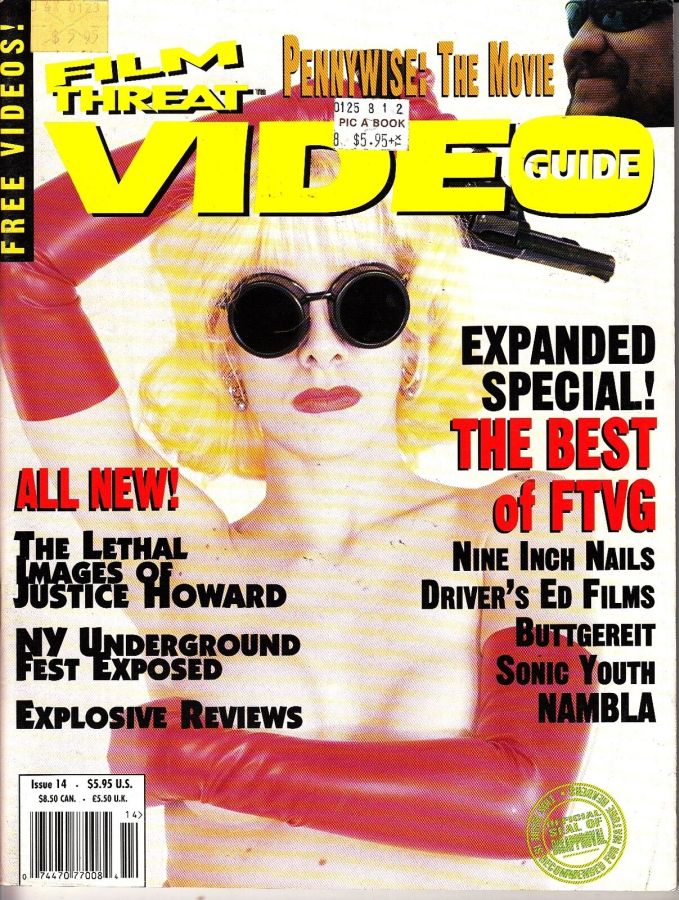 FILM THREAT VIDEO GUIDE magazine cover Issue 14  Vol 2 # 14  1995