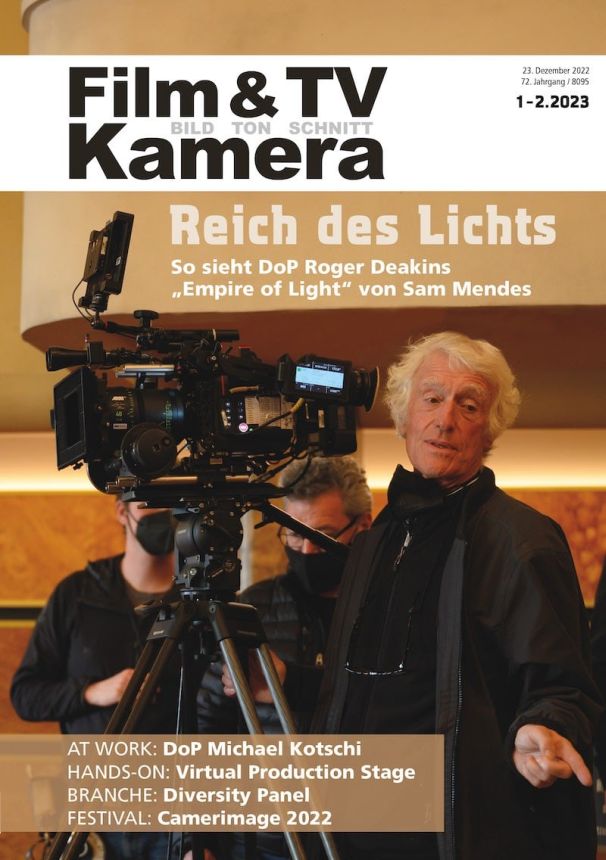 FILM TV KAMERAMANN magazine cover  January/February 2023