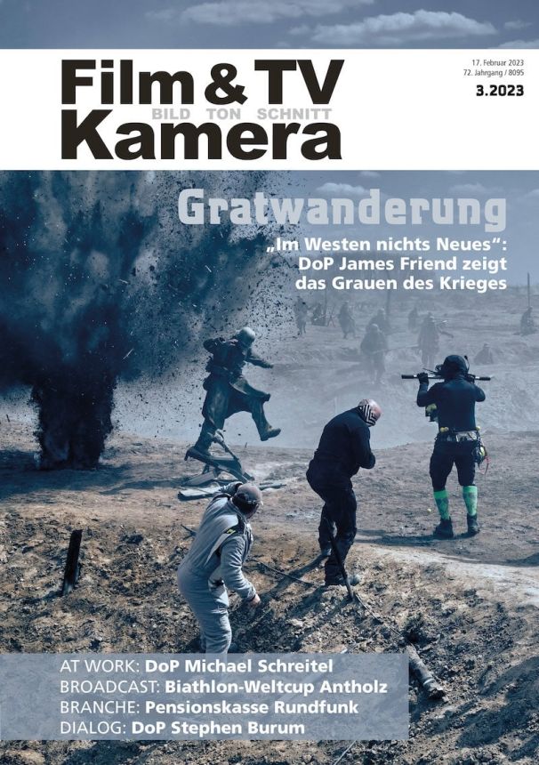 FILM TV KAMERAMANN magazine cover  March 2023