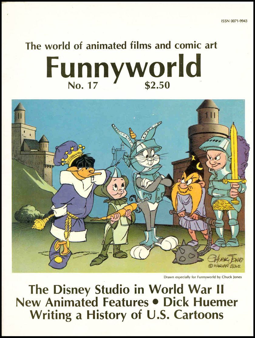 FUNNYWORLD magazine cover Issue 17 September 1977