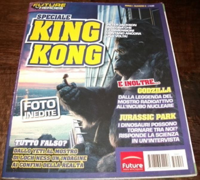 FUTURE HEROES magazine side cover Issue 2  2005