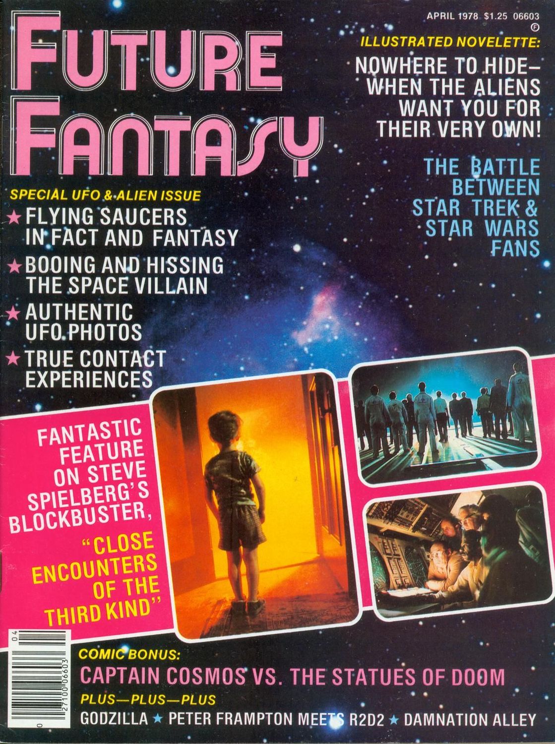 FUTURE FANTASY magazine cover Issue 2  April 1978