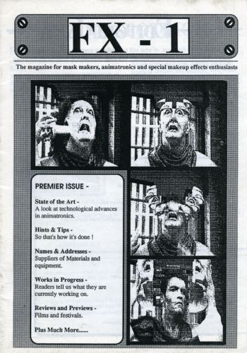 FX magazine cover Issue 1  1991