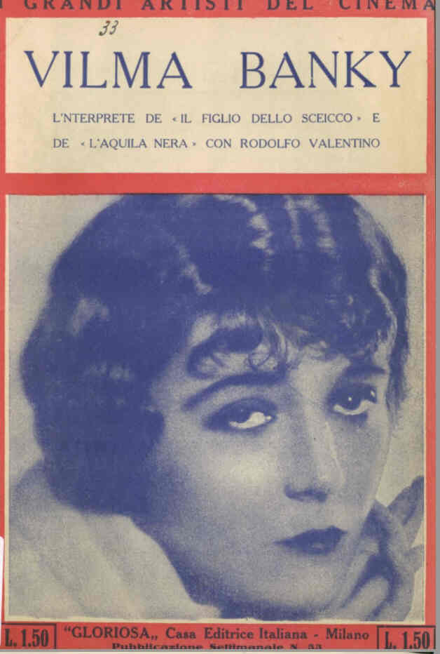 I GRANDI ARTISTI DEL CINEMA magazine side cover Issue 33  