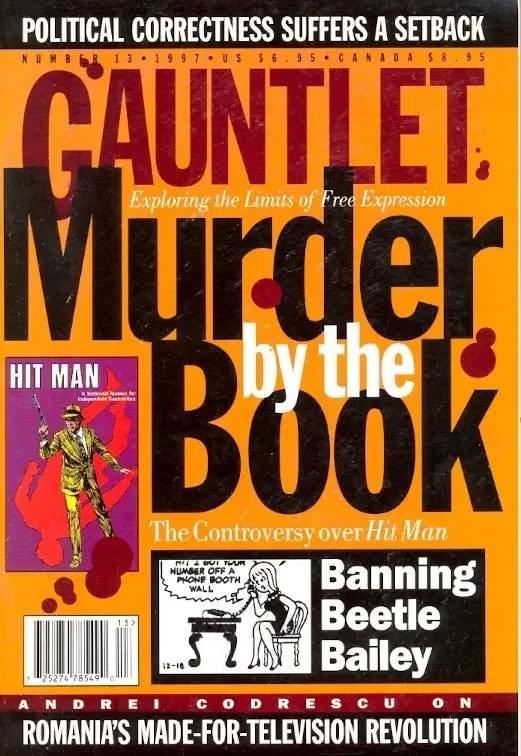GAUNTLET magazine cover Issue 13  1998