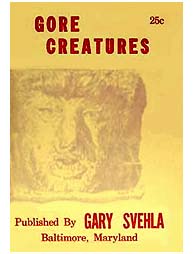 GORE CREATURES magazine cover Issue 7  1965