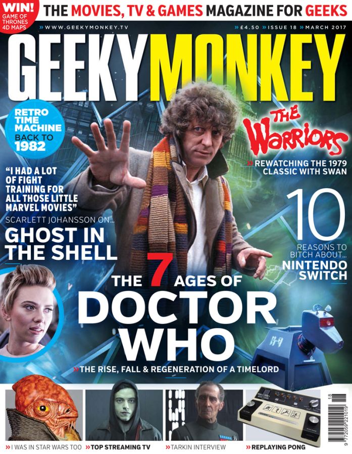 GEEKY MONKEY magazine cover Issue 18 March 2017