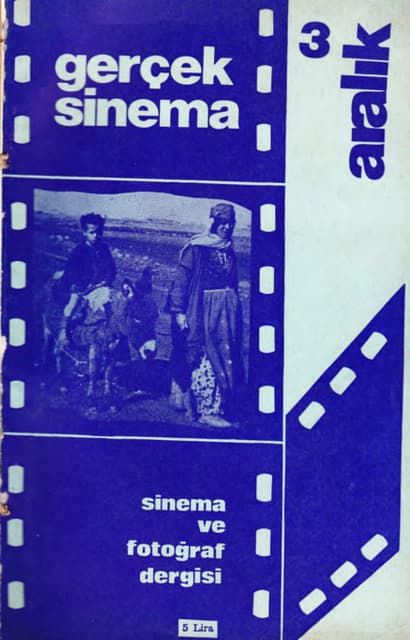 GERCEK SINEMA magazine cover Issue 3 December 1973