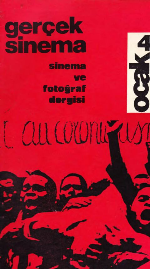 GERCEK SINEMA magazine cover Issue 4 January 1974