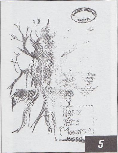 GARDEN GHOULS GAZETTE magazine cover Issue 5  1962